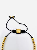 Pulseira dourada Punto Fino