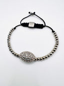 Pulseira prateada Punto Fino