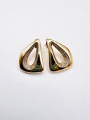 Conjunto anel e brinco gota SJ