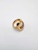 Conjunto anel e brinco gota SJ