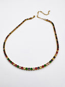 Colar riviera multicolor SJ