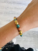 Pulseira Terra, aço, Punto fino