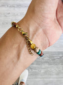 Pulseira Terra, aço, Punto fino