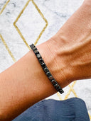 Pulseira Riviera preta PF