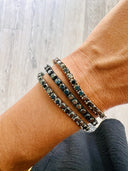 Pulseira Riviera preta PF