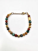 Pulseira Terra, aço, Punto fino